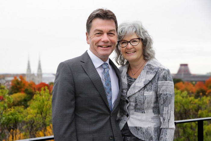 David and Sheila Anderson (Photo credit: HoC)